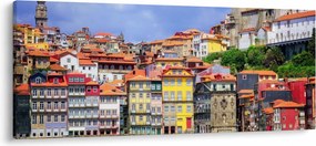 Obraz - Ribeira, Portugalsko (120x50 cm)
