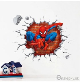 Nálepky na stenu - 3D Spider Man