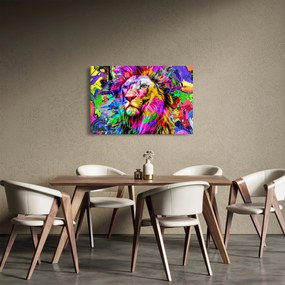 Obraz - 3D obraz leva (90x60 cm)