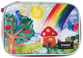 Peračník 1zip poschodový Rainbow 530879