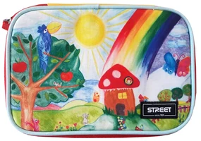 Peračník 1zip poschodový Rainbow 530879