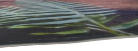 Apextextil, TRHÁK: Protišmyková 3D predložka Papradie, 60x180, viacfarebná, kúpeľňa