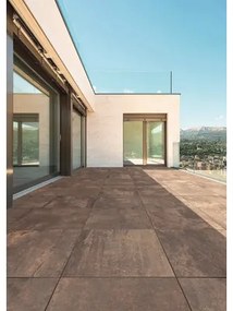 Dlažba imitácia kovu FLATIRON rust 60x120 cm