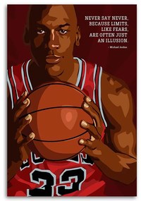 Gario Obraz na plátne Michael Jordan - Nikita Abakumov Rozmery: 60 x 90 cm
