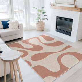 Ružový prateľný behúň 80x200 cm Strawberry Latte – Mila Home