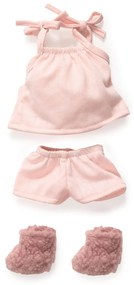 Lovely Pomea - nočný outfit s papučkami pre bábiky