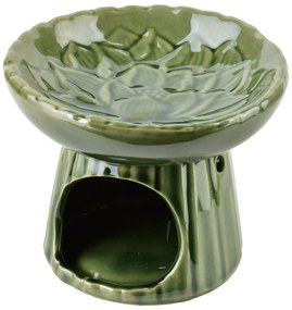 Keramická aroma lampa LILIEN 8,5 cm zelená