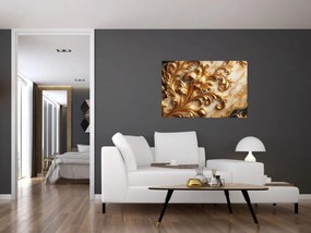 Obraz - Mramor so zlatom (90x60 cm)