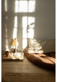 Súprava 2 nočných stolíkov z borovicového dreva v prírodnej farbe Karup Design Dock Natural