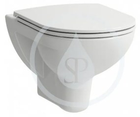 LAUFEN Pro Závesné WC, 530 mm x 360 mm, rimless, biela H8209600000001
