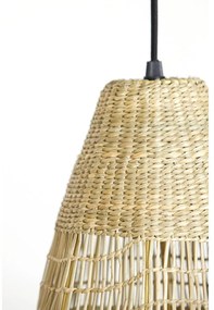 Závesné svietidlo v prírodnej farbe s tienidlom z morskej trávy ø 20 cm Latika – Light &amp; Living
