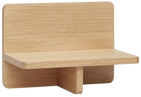 Polica v dekore duba v prírodnej farbe 35 cm Less – Hübsch