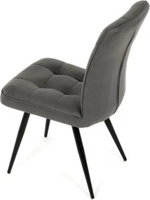 Jedálenská stolička sivá DCL-D1250 GREY3
