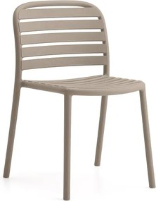 Stolička BELIZE, šedohnedá