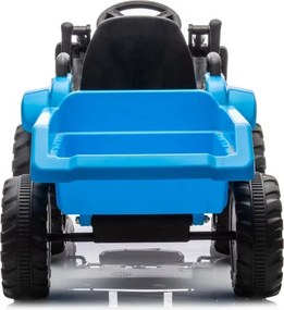 LEAN CARS Elektrický traktor s lyžicou BW-X002A modrý