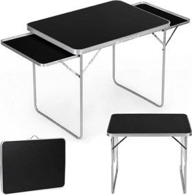 Skládací kempingový stůl Hojer 120 cm černý