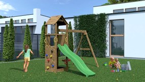 Marimex | Detské ihrisko Marimex Play 006 Akát + zelená šmykľavka | 11640471