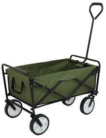 Zahradní vozík TYRS 145L zelený