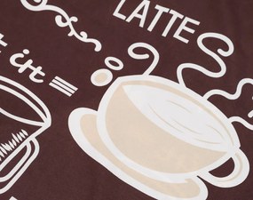 Bavlnené obliečky COFFEE hnedé