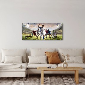 Obraz - Futbal (120x50 cm)
