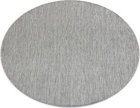 Koberec SIZAL SION A5165A sivý kruh