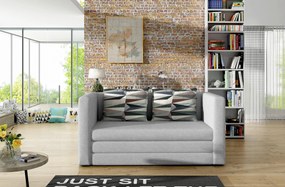 XXXLutz ROZKLADACIA POHOVKA, textil, svetlosivá MID.YOU - Sedačky - 00000L003604