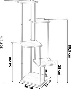 Stojan na kvety MARLON RUSTIC