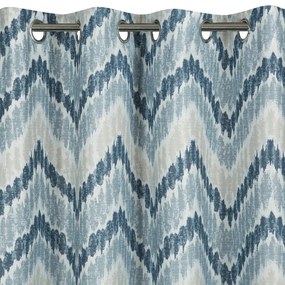 ZATEMŇOVACÍ ZÁVES NA KRÚŽKOCH ANN 140X250 CM VZOROVANÁ