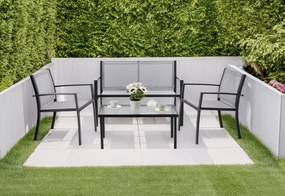 Záhradný nábytok GARDENLINE ( 2 kreslá, lavička, stolík )