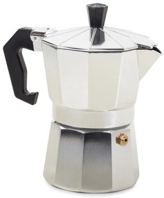 Verk 07037 Moka kanvica na 3 kávy - 150 ml, strieborná