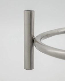 House Doctor Adventný svietnik Maxi Antique Silver Ø 30 cm