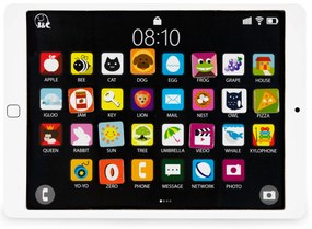Drevený vzdelávací tablet, magnetická tabuľa, ECOTOYS