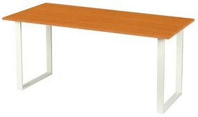 Kancelársky stôl Square, 160 x 80 x 75 cm, rovné vyhotovenie, čerešňa