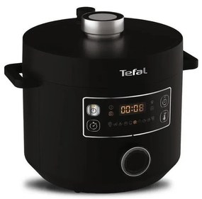 Tefal - Multifunkčný elektrický hrniec TURBO CUISINE 4,8 l 1090W/230V čierna