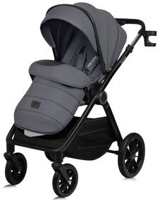 Lionelo - Kombinovaný kočík 2v1 LAYLA Grey Stone