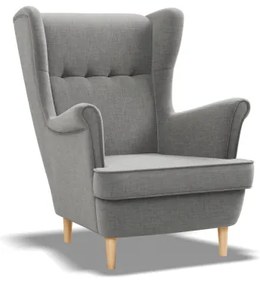 Kreslo VELO svetlosivé