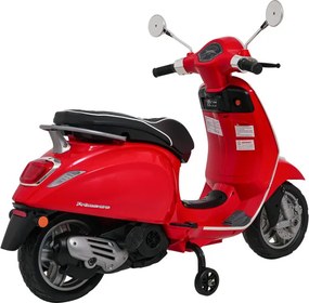 Elektrický skúter Vespa ROMA červený