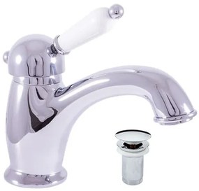 RAV SLEZÁK Labe umývadlová batéria s clic-clacom chróm L527.0K