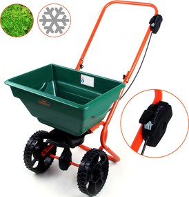 Posypový vozík SEED, 25l, zelená/oranžová Gardebruk