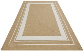Kusový koberec Braided 105556 Creme Beige – na von aj na doma, 160x230, béžová, chodba / predsieň, Hanse Home