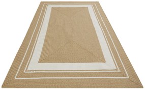 NORTHRUGS - Hanse Home koberce Kusový koberec Braided 105556 Creme Beige – na von aj na doma - 200x290 cm