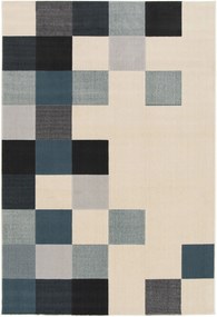 TRHÁK: Kusový koberec Canvas 18702-365, 140x200, viacfarebná, obývacia izba, Balta