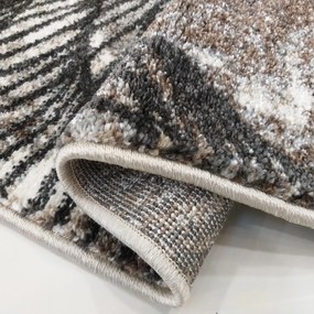 DY Moderný koberec Panamero 11 – hnedý Rozmer: 60x100 cm