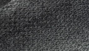 Rohová sedačka Aldon,dymovosivá štruktúrovaná látka, ľavý roh