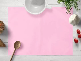 Biante Bavlnené prestieranie na stôl Moni MOD-507 Svetlo ružové 35x45 cm