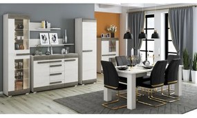 Nástenná polica SARPA 23x92 cm biela