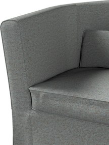 Poťah na kreslo Ektorp Tullsta farba produktu modrá látka zapletaná