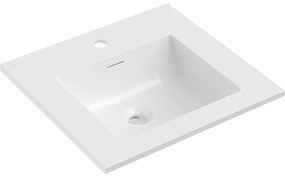Mexen Otis, umývadlo na zapustenie 51 x 46,5 cm, biela lesklá, 25185000