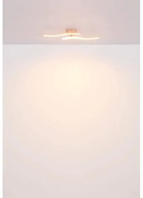 Globo 67178P - LED Prisadený luster TYLER LED/12W/230V 3000K oranžová