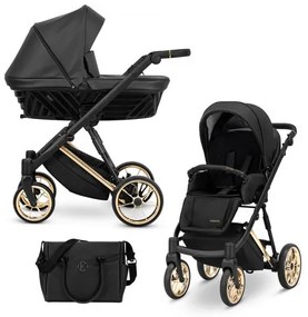 Kočík Kunert Ivento Premium 2v1 - black pearl